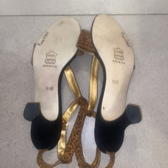 Coup d’Etat Vintage Cheetah Kitten Heels - Picture 5 of 5
